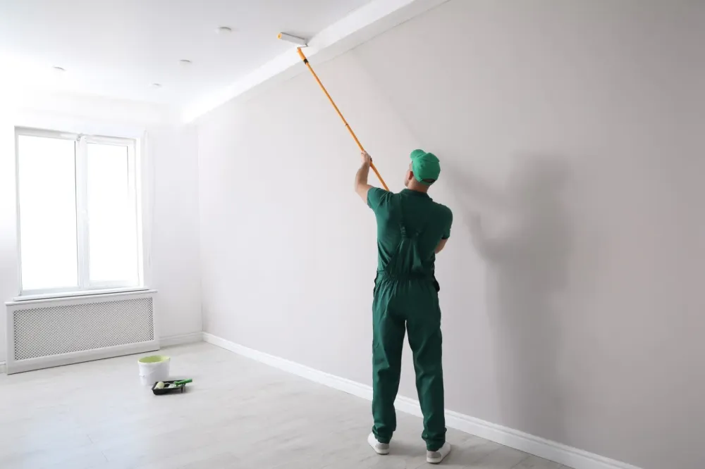 Peinture plafond à Lucmau